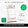 1 hour Custom Business Document Update Service